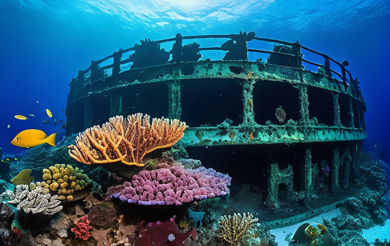 팔라우의 역사적 유적지 - **Prompt: Ancient Echoes of Palau: Monoliths and Hidden Rock Art.**
    A wide shot capturing massiv...