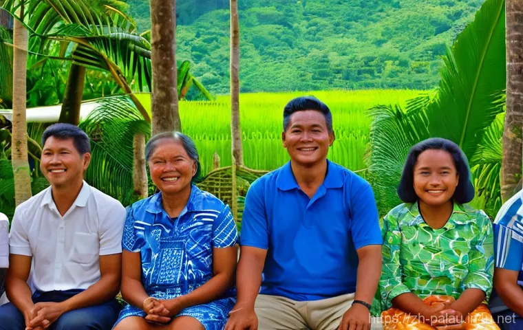 팔라우의 종교 및 신앙 생활 - Here are three detailed image generation prompts in English, respecting all the guidelines: