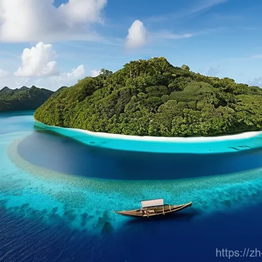 팔라우 정치 및 국제 관계 - **Palau's Strategic Jewel: A Pristine Archipelago**
    An awe-inspiring aerial view of the Palauan ...