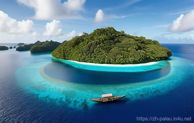 팔라우 정치 및 국제 관계 - **Palau's Strategic Jewel: A Pristine Archipelago**
    An awe-inspiring aerial view of the Palauan ...