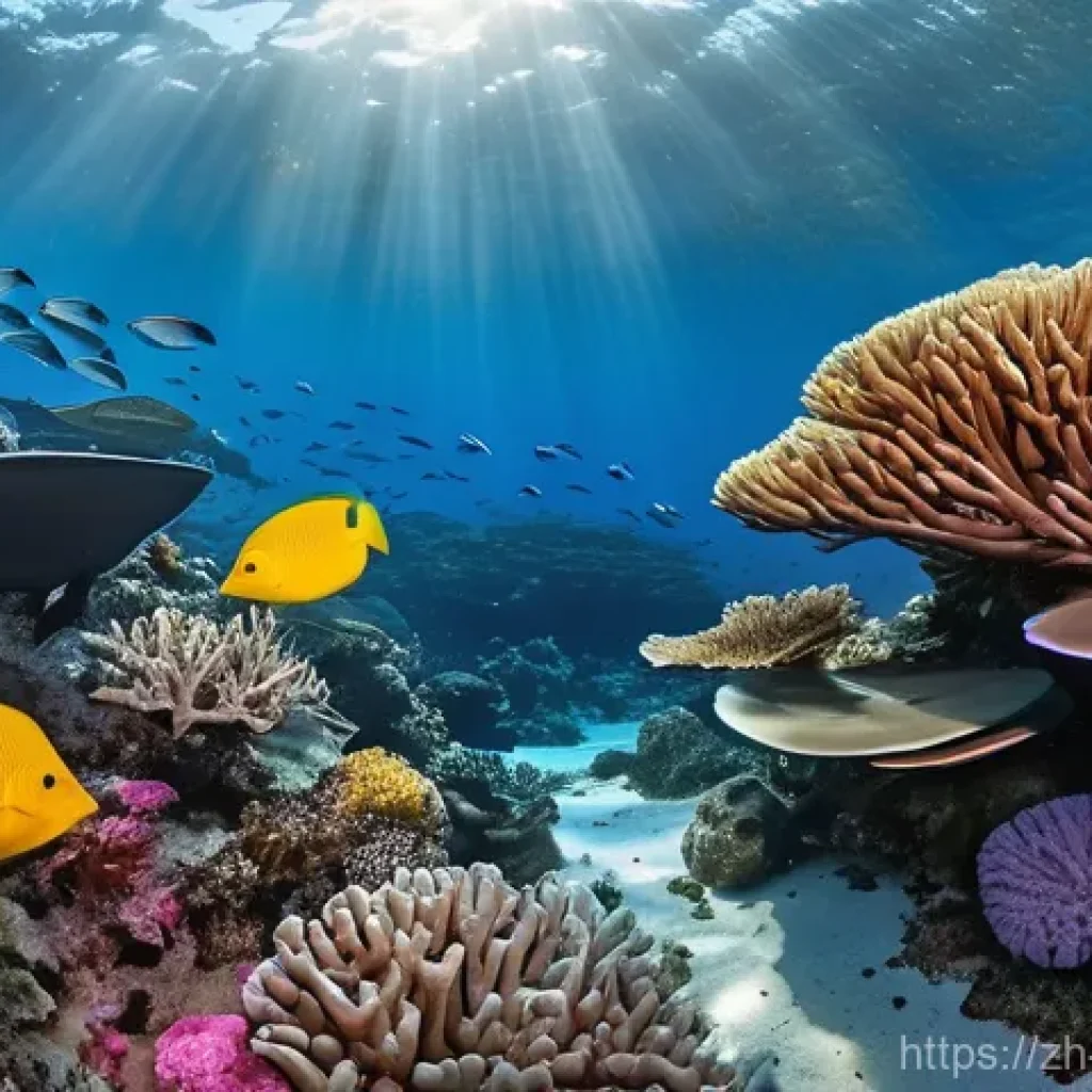 팔라우 해양 생태 보호 - **Prompt 1: Pristine Underwater Paradise**
    "A stunning underwater wide-angle shot showcasing the...
