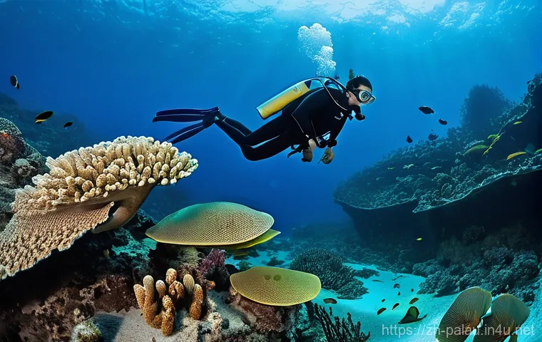 팔라우와 미크로네시아 문화 비교 - **Vibrant Palau Meets Serene Micronesia: A Cultural Tapestry**
    "A split image or a dual-focus sc...