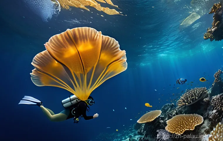 팔라우에서의 원격 근무 가능성 - **Prompt:** A serene and picturesque scene of a young female digital nomad, around 25-30 years old, ...